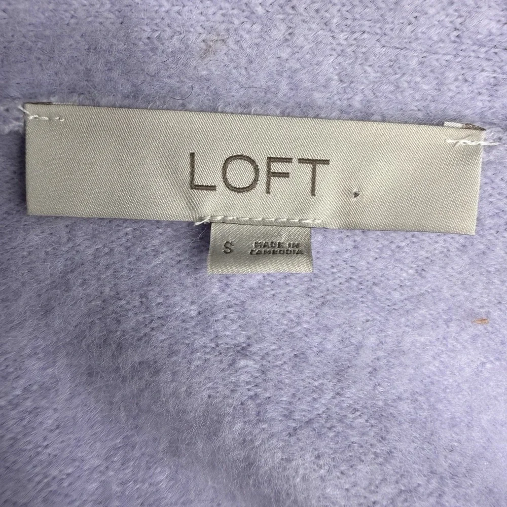 Women's Lilac/Light Purple Soft Loft Sweater Fall/Winter Classic Size Small